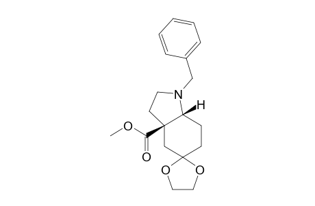 CIS-1-BENZYL-3A-(METHOXYCARBONYL)-OCTAHYDROINDOL-5-ONE-ETHYLENE-ACETAL