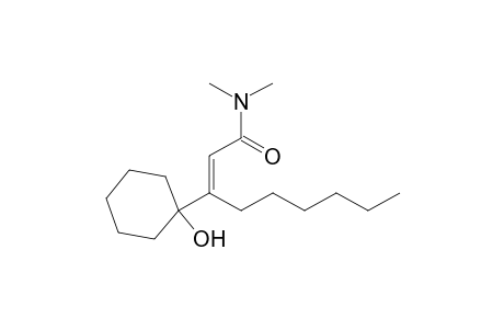 (E)-3-(1-hydroxycyclohexyl)-N,N-dimethyl-2-nonenamide