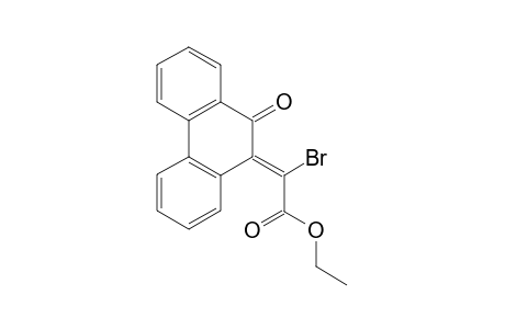 (2Z)-2-bromo-2-(10-keto-9-phenanthrylidene)acetic acid ethyl ester