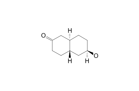 (1S,6R,8S)-8-HYDROXYBICYCLO-[4.4.0]-DECAN-3-ONE