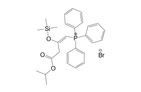 ISOPROPYL-4-(TRIPHENYLPHOSPHONIUM-BROMIDE)-3-(TRIMETHYLSILYLOXY)-BUT-3-ENOATE