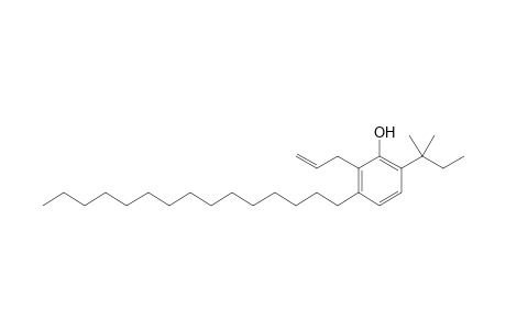 2-Allyl-6-(1,1-dimethylpropyl)-3-n-pentadecylphenol