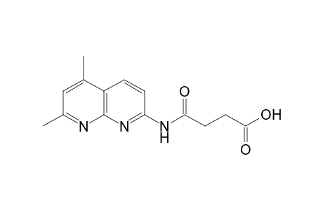N-(5,7-dimethyl-1,8-naphthyridin-2-yl)succinamic acid
