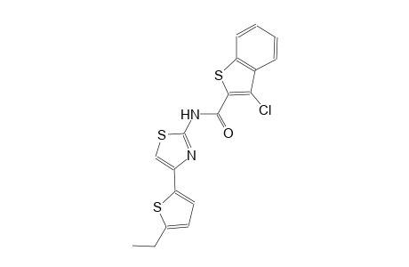 3-chloro-N-[4-(5-ethyl-2-thienyl)-1,3-thiazol-2-yl]-1-benzothiophene-2-carboxamide