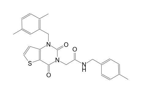 2-(1-(2,5-dimethylbenzyl)-2,4-dioxo-1,4-dihydrothieno[3,2-d]pyrimidin-3(2H)-yl)-N-(4-methylbenzyl)acetamide