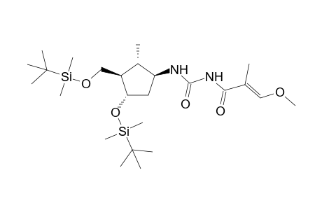 (E)-N-[[(1S,2S,3R,4S)-4-[tert-butyl(dimethyl)silyl]oxy-3-[[tert-butyl(dimethyl)silyl]oxymethyl]-2-methyl-cyclopentyl]carbamoyl]-3-methoxy-2-methyl-acrylamide