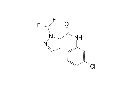 1H-Pyrazole-5-carboxamide, N-(3-chlorophenyl)-1-(difluoromethyl)-