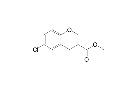 6-chloro-3,4-dihydro-2H-1-benzopyran-3-carboxylic acid methyl ester