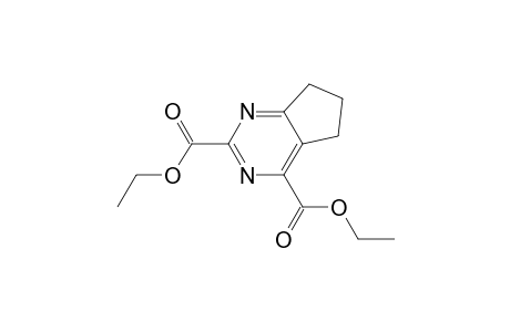 5H-Cyclopentapyrimidine-2,4-dicarboxylic acid, 6,7-dihydro-, diethyl ester
