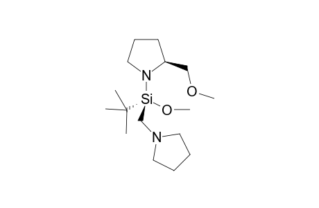 (SSi)-tert-Butylmethoxy[(2S)-2-(methoxymethyl)-1-pyrrolidinyl](pyrrolidinomethyl) silane