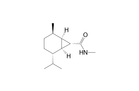 (1R,2R,5S,6S,7S)-N,2-Dimethyl-5-(1-methylethyl)bicyclo[4.1.0]heptane-7-carboxamide
