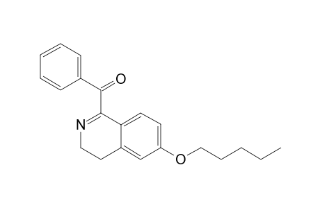 1-BENZOYL-6-PENTANYLOXY-3,4-DIHYDROISOQUINOLINE