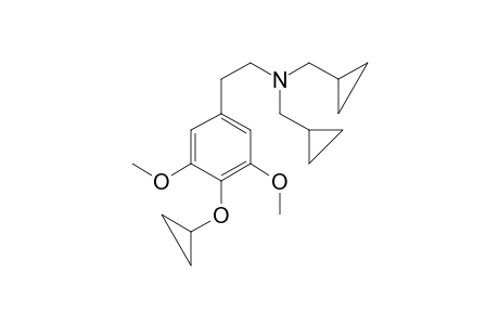 CP N,N-bis(cyclopropylmethyl)