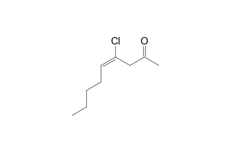 (E)-4-Chloro-4-nonen-2-one