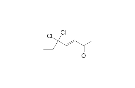 3-Hepten-2-one, 5,5-dichloro-, (E)-
