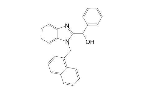 1H-1,3-Benzimidazole-2-methanol, 1-(1-naphthalenylmethyl)-.alpha.-phenyl-