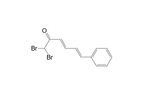 3,5-Hexadien-2-one, 1,1-dibromo-6-phenyl-, (E,E)-