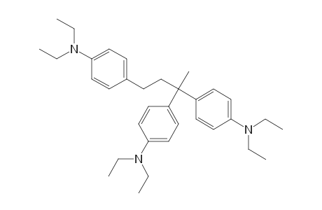 Benzenamine, 4,4',4''-(1-methyl-3-propyl-1-ylidene)tris[N,N-diethyl-