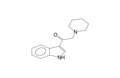 3-piperidinoacetyl-1H-indole