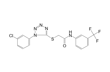 acetamide, 2-[[1-(3-chlorophenyl)-1H-tetrazol-5-yl]thio]-N-[3-(trifluoromethyl)phenyl]-