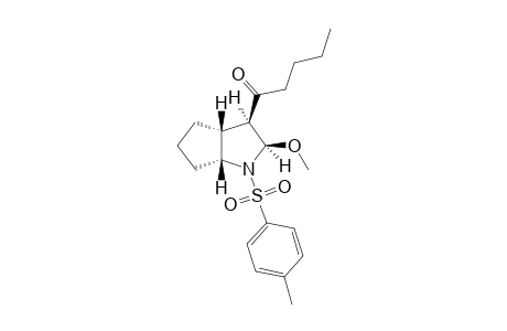 (1R,3R,4R,5R)-3-Methoxy-4-(1'-oxopentyl)-N-(toluene-p-sulfonyl)-2-azabicyclo[3.3.0]octane