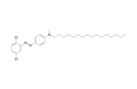 N-{p-[(2,5-dichlorophenyl)azo]phenyl}-N-methylhexadecylamine