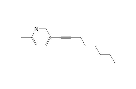 2-Methyl-5-(1-octynyl)pyridine