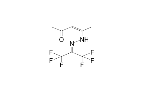 4-[1-(TRIFLUOROMETHYL)-2,2,2-TRIFLUOROETHYLIDENEHYDRAZINO]-3-PENTEN-2-ONE