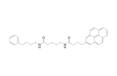 N-[4-(Phenylbutyl)]-5-{[3'-(1"-pyrenyl)propyl]carbonylamino}-pentanoylamide