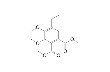 3,6-Dihydro-5-ethyl-3,4-(ethylenedioxy)-1,2-benzenedicarboxylic acid bis(methyl ester)