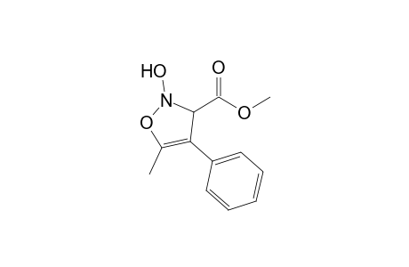 2-Hydroxy-5-methyl-4-phenyl-3H-isoxazole-3-carboxylic acid methyl ester