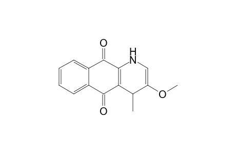 3-Methoxy-4-methyl-1,4-dihydrobenzo[g]quinoline-5,10-dione