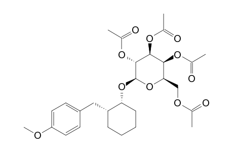 2-(4-METHOXYBENZYL)-CYCLOHEXYL-2',3',4',6'-TETRA-O-ACETYL-BETA-D-GALACTOPYRANOSIDE