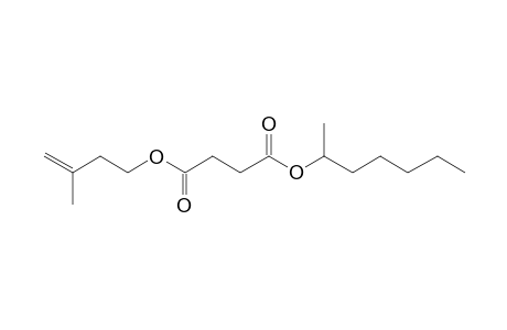 Succinic acid, hept-2-yl 3-methylbut-3-en-1-yl ester