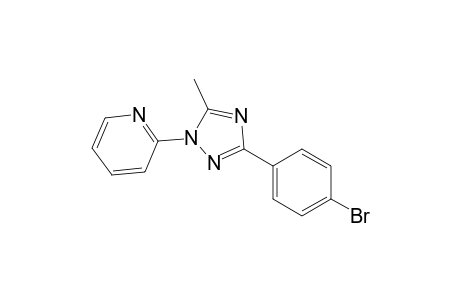 1-(2-Pyridyl)-3-(4-bromophenyl)-5-methyl-1,2,4-triazole