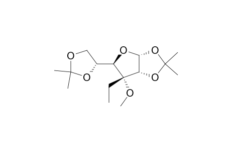 .alpha.-D-Allofuranose, 3-C-ethyl-3-O-methyl-1,2:5,6-bis-O-(1-methylethylidene)-