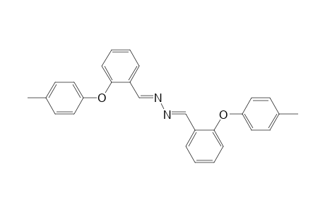 Benzaldehyde, 2-(4-methylphenoxy)-, [[2-(4-methylphenoxy)phenyl]methylene]hydrazone