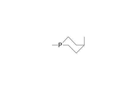 cis-1,4-Dimethyl-phosphorinane