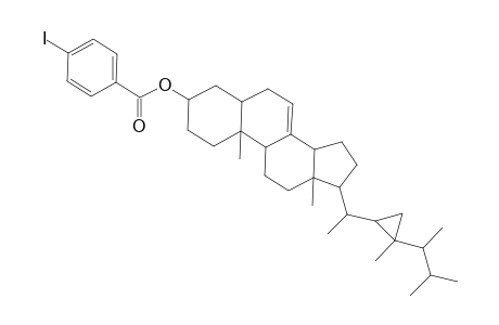 Gorgost-7-en-3-ol, 4-iodobenzoate, (3.beta.,5.alpha.)-