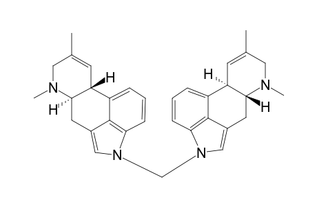 DI-(8,9-DIDEHYDRO-6,8-DIMETHYLERGOLINE-1-YL)-METHANE