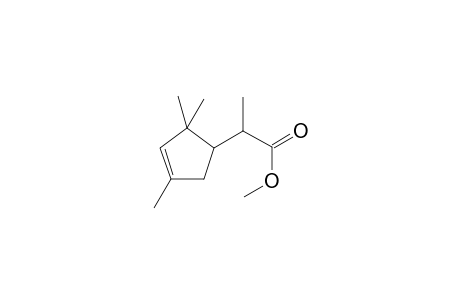 2-(2,2,4-Trimethyl-cyclopent-3-en-1-yl)propanoic acid methyl ester