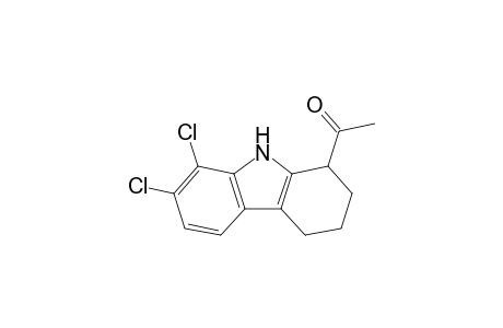 1-(7,8-Dichloro-2,3,4,9-tetrahydro-1H-carbazol-1-yl)ethanone