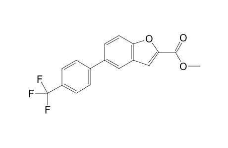 Methyl 5-(4-trifluoromethylphenyl)benzofuran-2-carboxylate