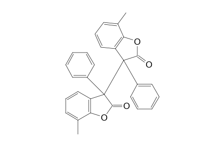 7,7'-dimethyl-3,3'-diphenyl[3,3'-bibenzofuran]-2,2'(3H,3'H)-dione