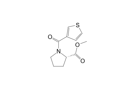 (2S)-1-(3-thenoyl)pyrrolidine-2-carboxylic acid methyl ester