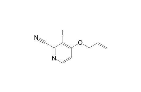 3-Iodo-4-allyloxy-2-cyanopyridine