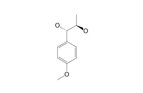 (7R,8S)-1,2-DIHYDROXY-1-(4-METHOXYPHENYL)-PROPANE