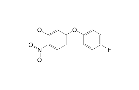 Benzene, 1-nitro-2-hydroxy-4-(p-fluorophenoxy)-