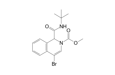 4-Bromo-1-tert-butylcarbamoyl-1,2-dihydroisoquinoline-2-carboxylic acid methyl ester