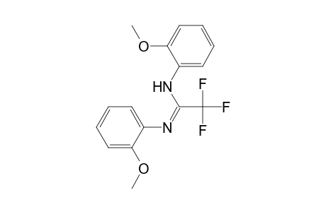 2,2,2-trifluoro-N,N'-bis(2-methoxyphenyl)acetamidine